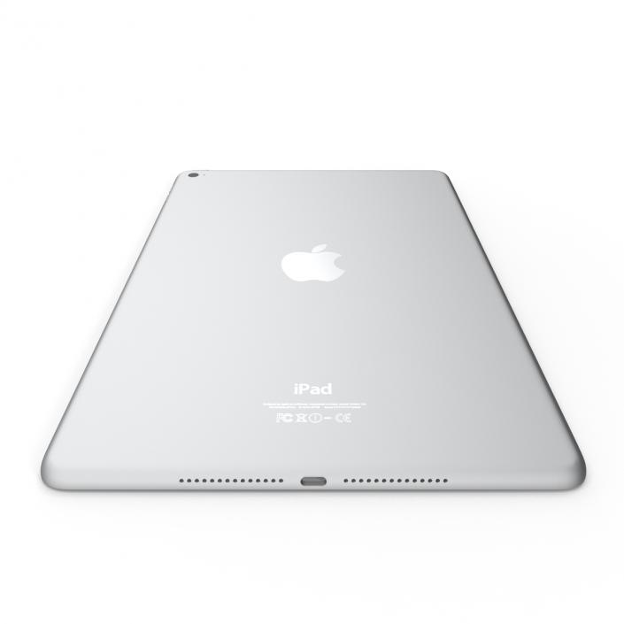 iPad Air 2 Silver 3D