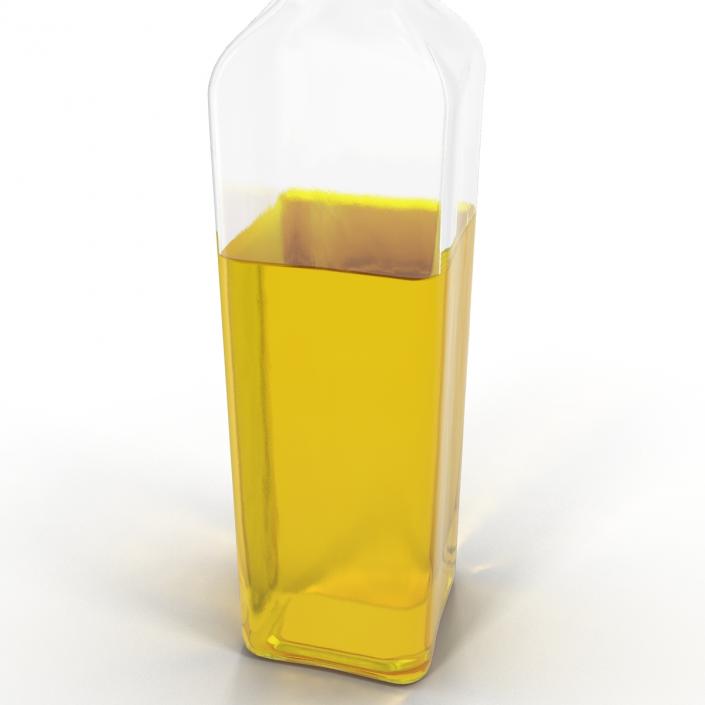 3D Olive Oil Bottle