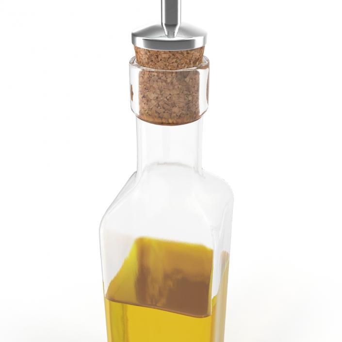 3D Olive Oil Bottle