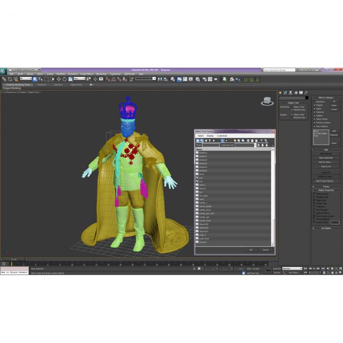 3D model King