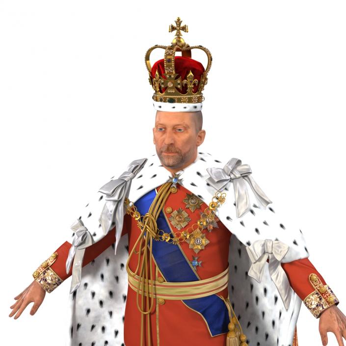 3D King Rigged