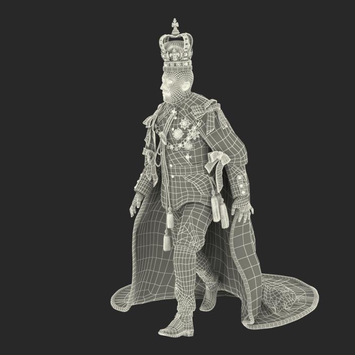 3D King Rigged