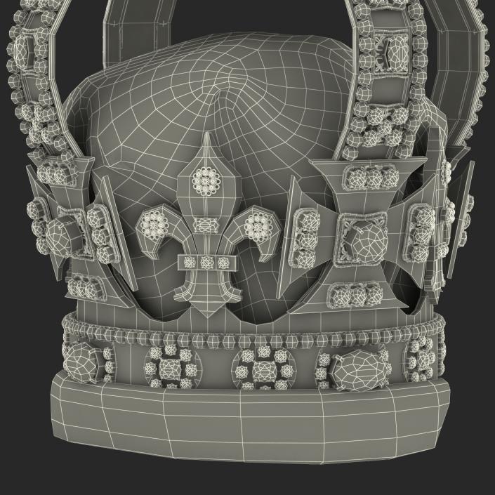 3D Royal King Costume model