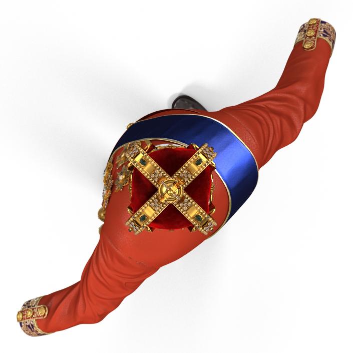 3D model Royal King Costume 3