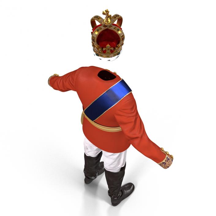 3D model Royal King Costume 3