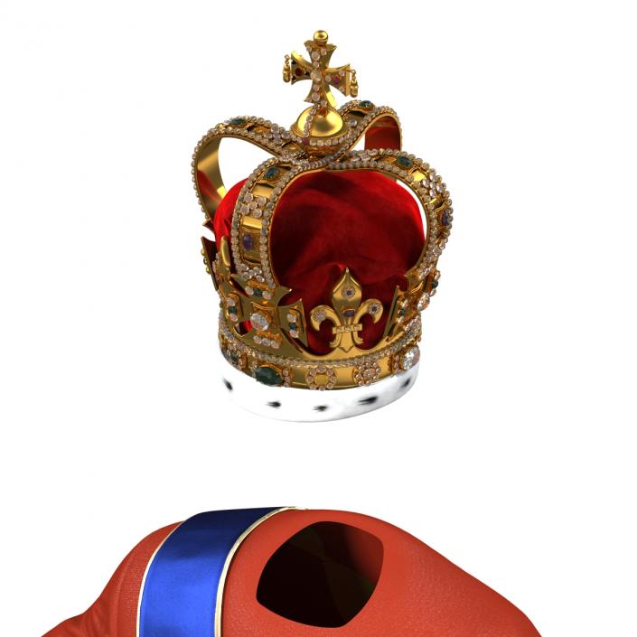 3D model Royal King Costume 3