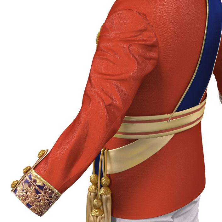 3D model Royal King Costume 3