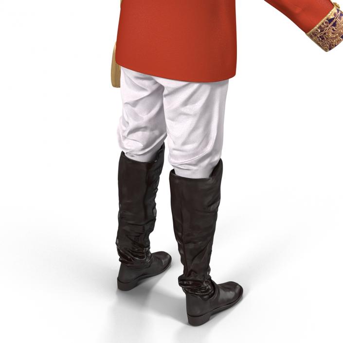 3D model Royal King Costume 3