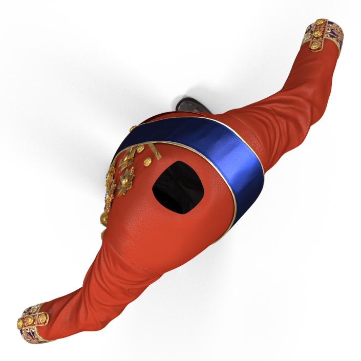 3D model Royal King Costume 4