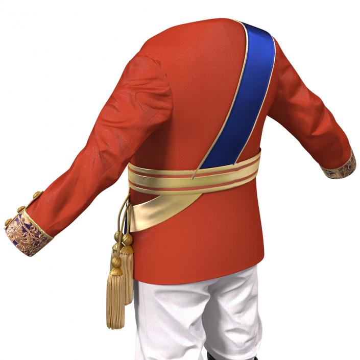 3D model Royal King Costume 4