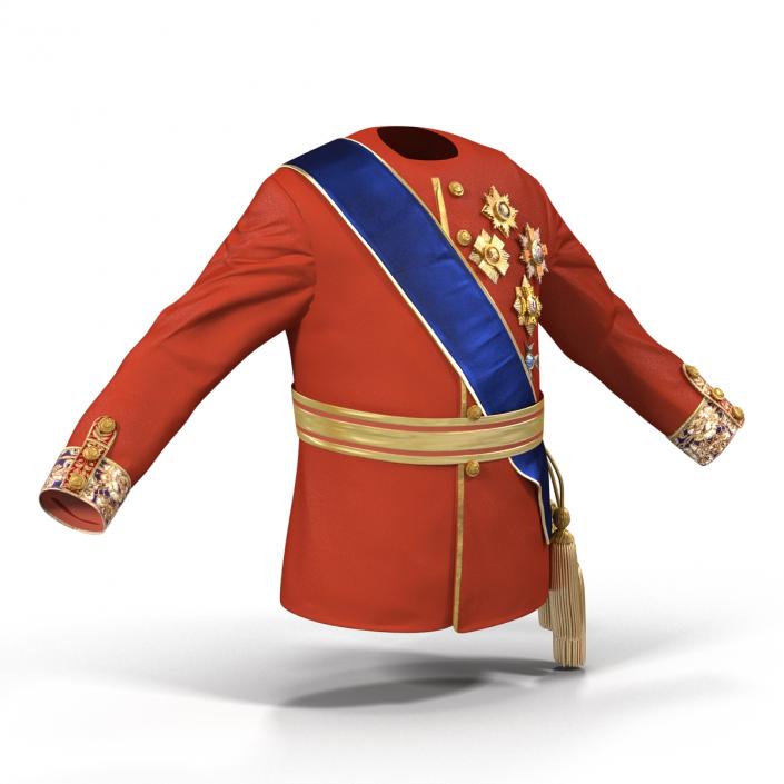 3D model Royal King Costume 5