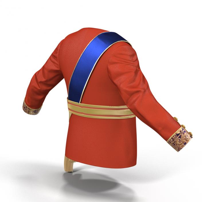 3D model Royal King Costume 5