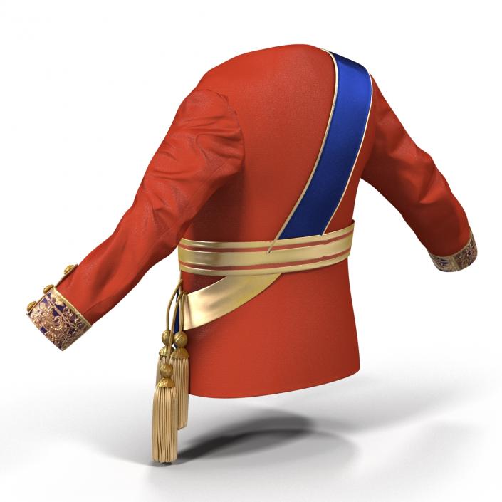 3D model Royal King Costume 5