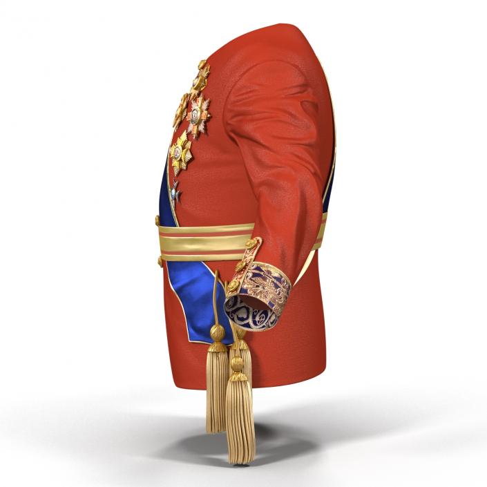 3D model Royal King Costume 5