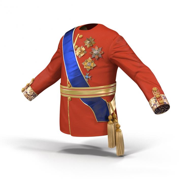 3D model Royal King Costume 5