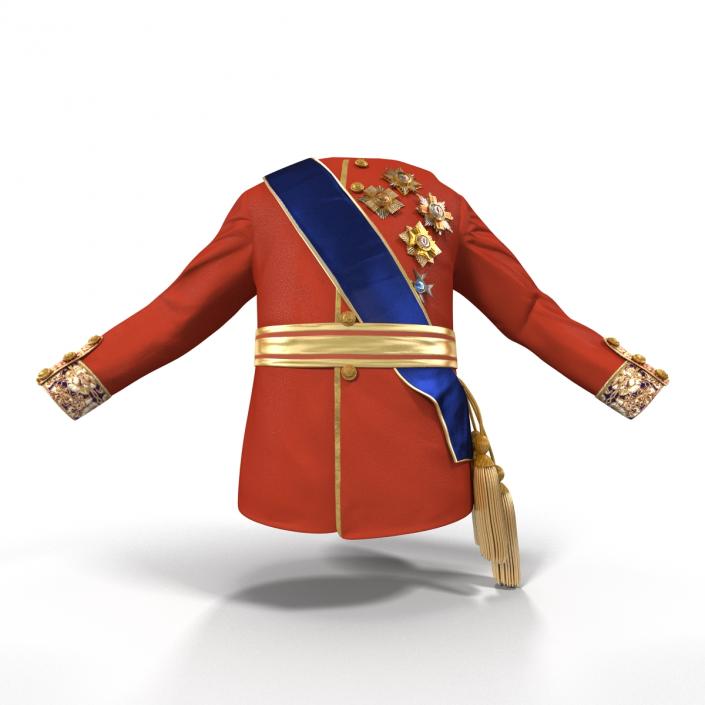 3D model Royal King Costume 5