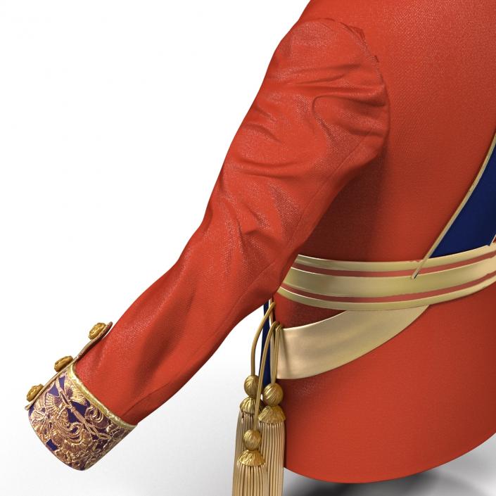 3D model Royal King Costume 5