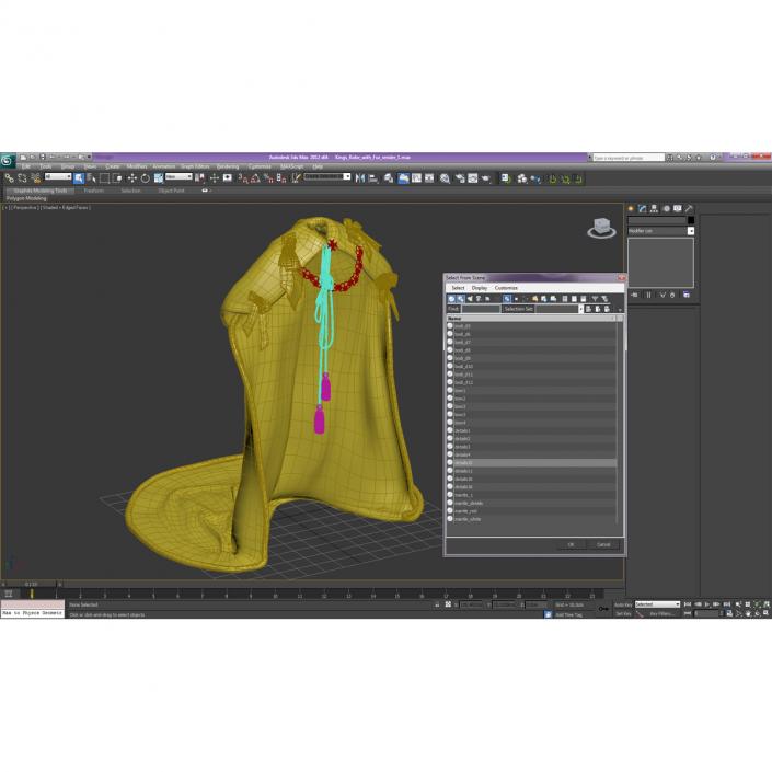 3D model Kings Robe