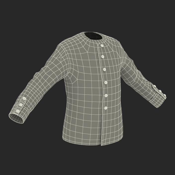 3D model Medieval Royal Shirt