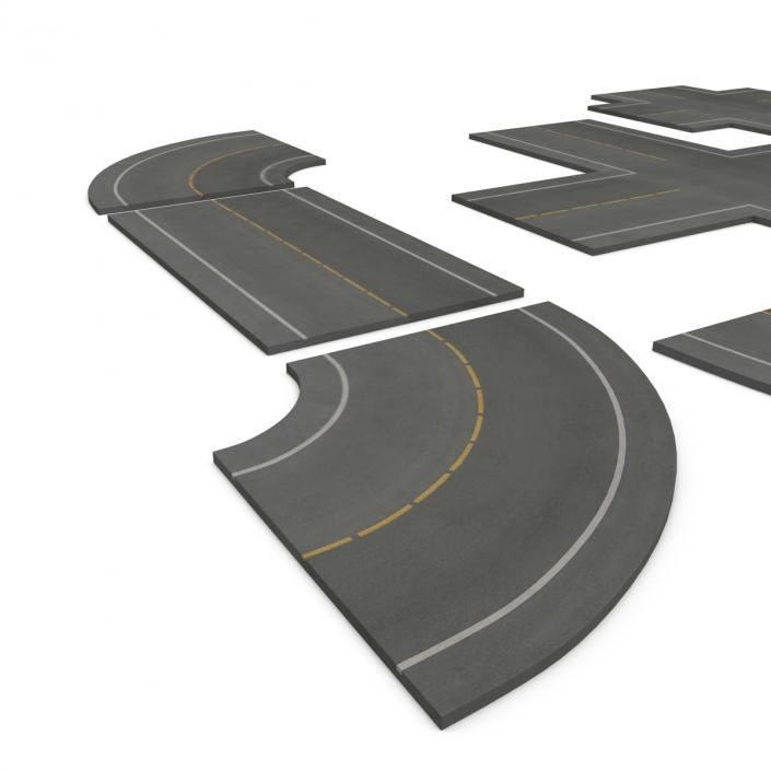 Road 3D Models Collection 2 3D