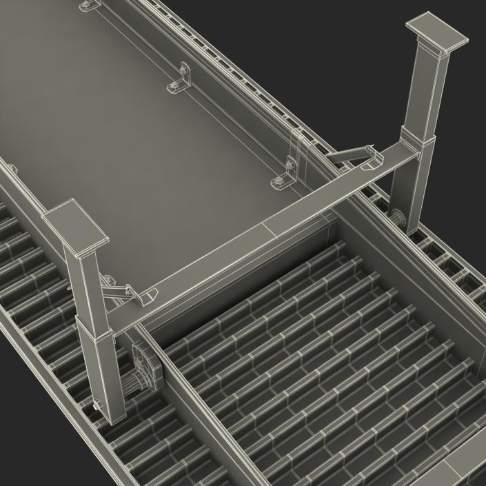 3D Flatbed Trailer Generic model