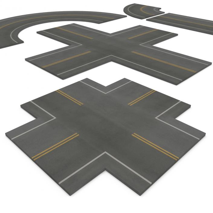 Road 3D Models Collection 4 3D