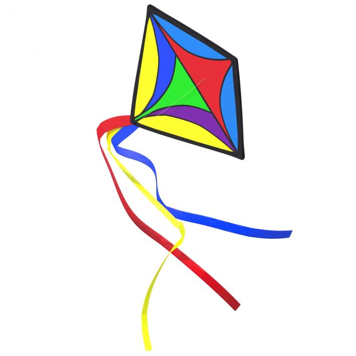 3D model Kite 2