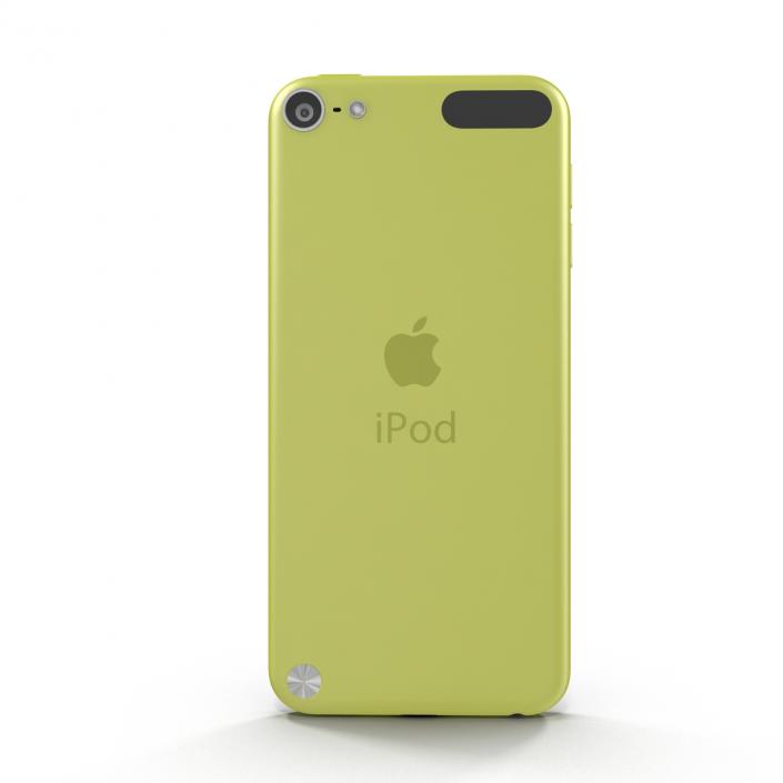 iPod Touch Yellow 3D