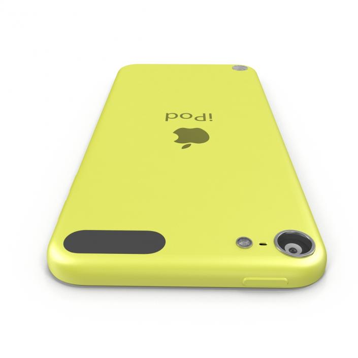 iPod Touch Yellow 3D