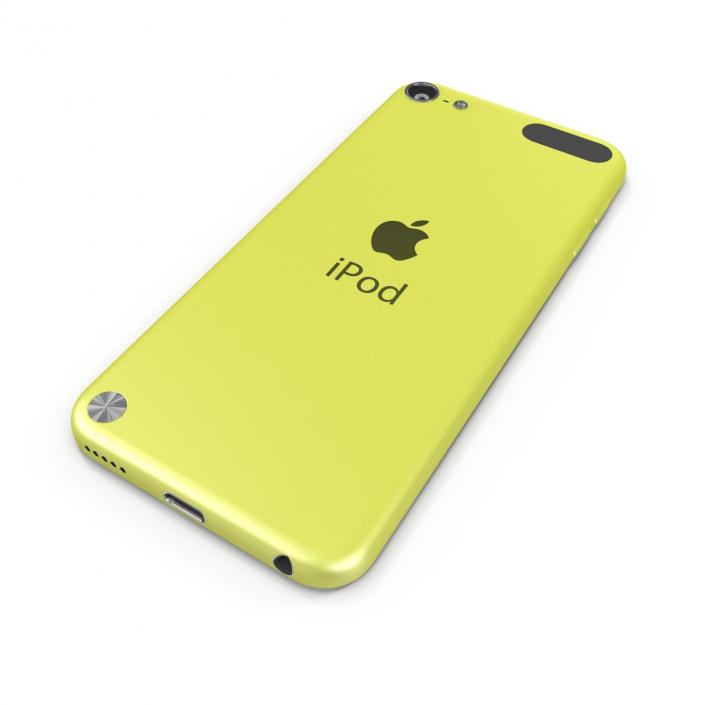 iPod Touch Yellow 3D