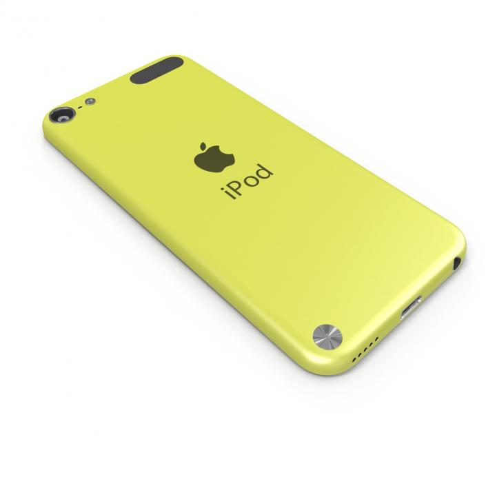 iPod Touch Yellow 3D