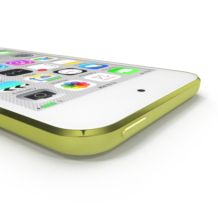 iPod Touch Yellow 3D