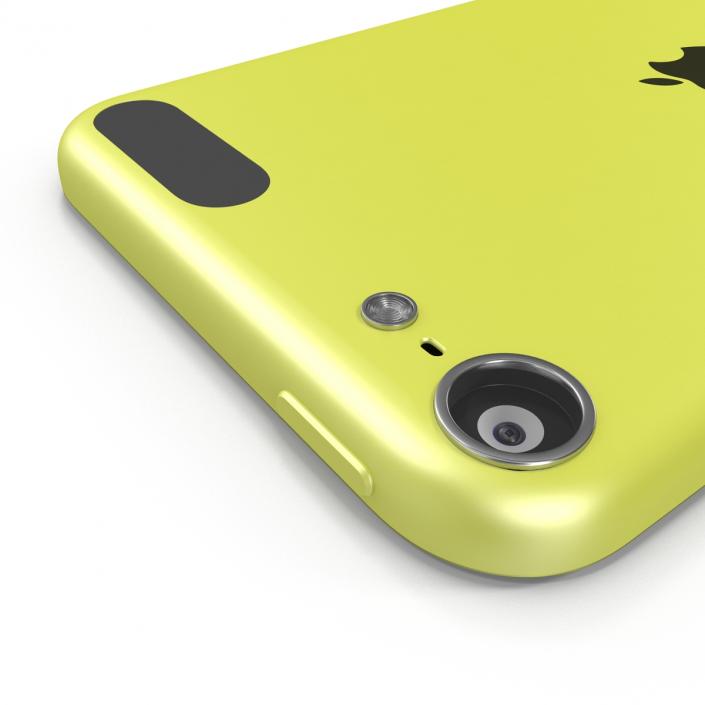 iPod Touch Yellow 3D