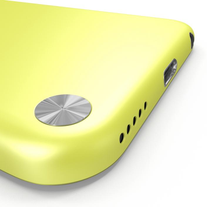 iPod Touch Yellow 3D