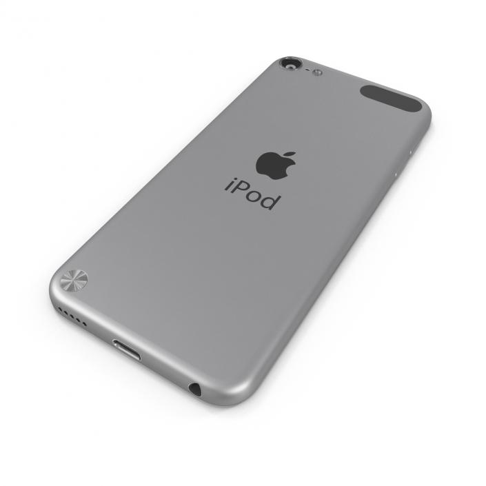 iPod Touch Silver 3D