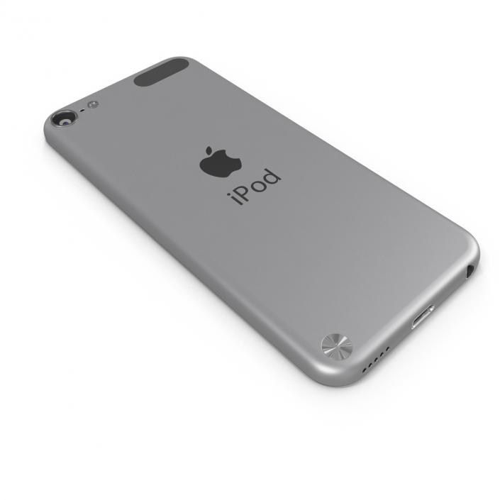 iPod Touch Silver 3D