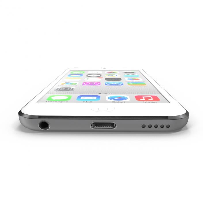 iPod Touch Silver 3D