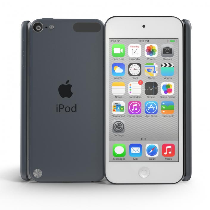 3D iPod Touch Space Gray