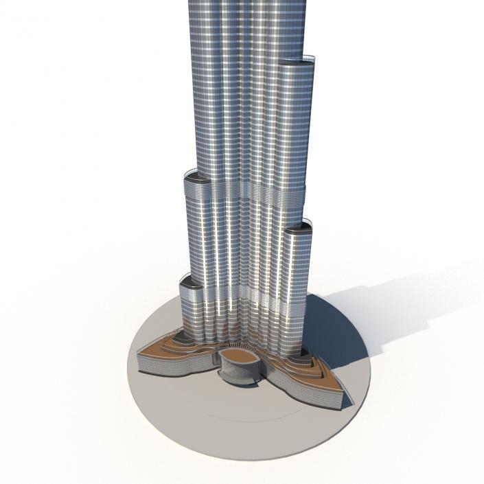 Burj Khalifa 3D