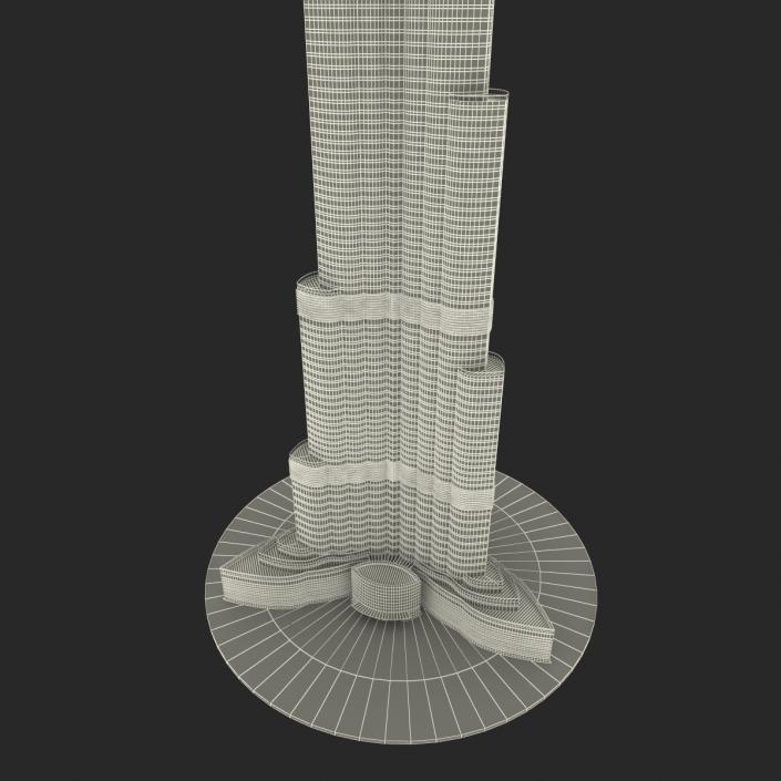 Burj Khalifa 3D