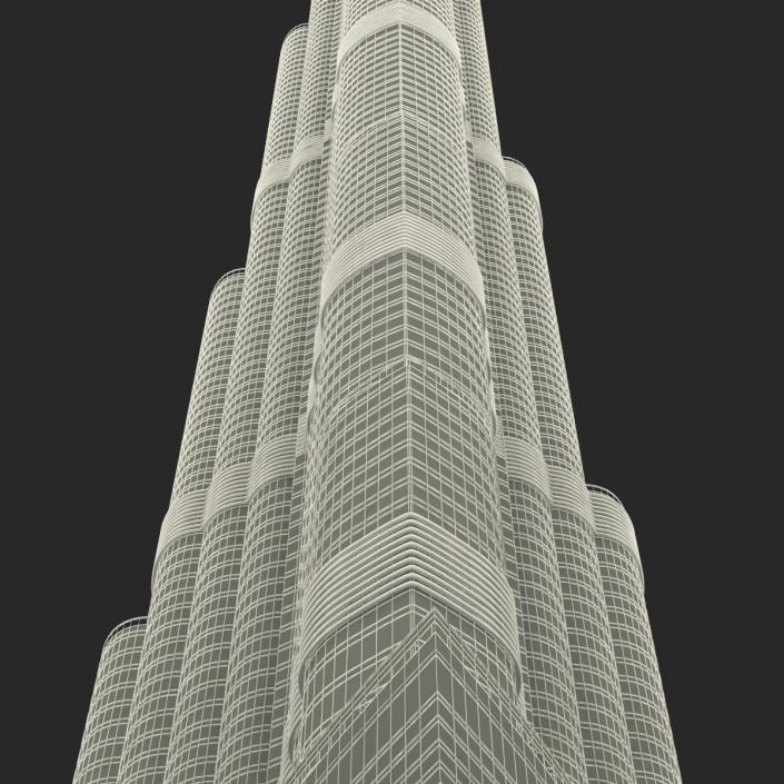 Burj Khalifa 3D