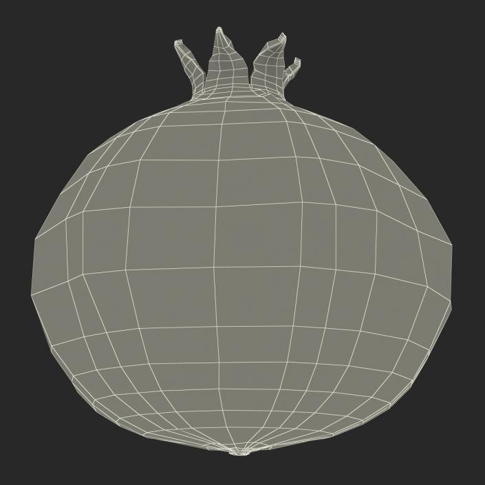 3D Pomegranate 3 model