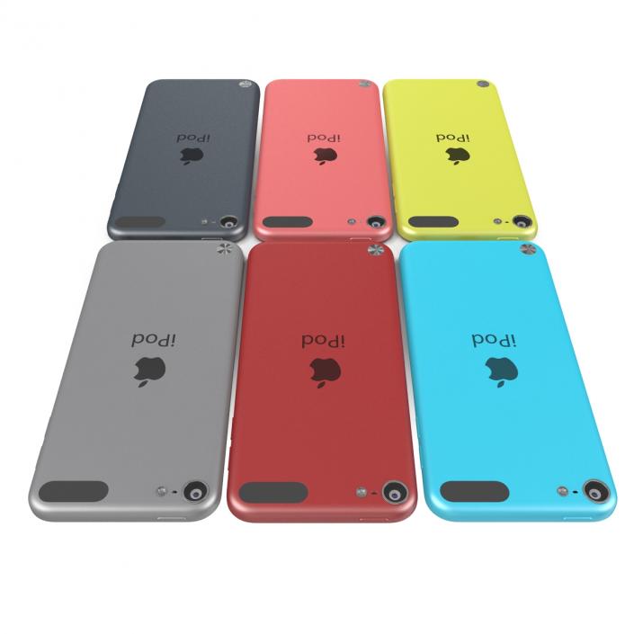 iPod Touch 3D Models Set 3D model