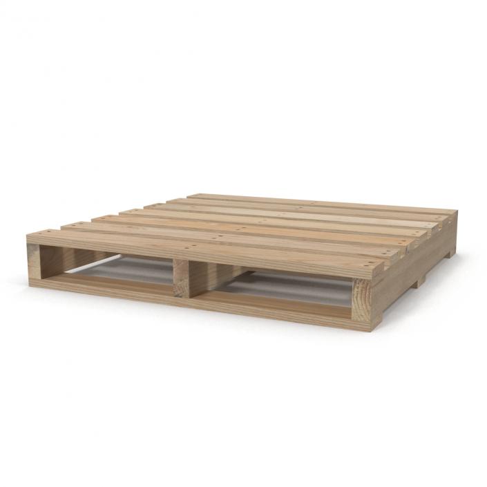 3D Wooden Pallet model