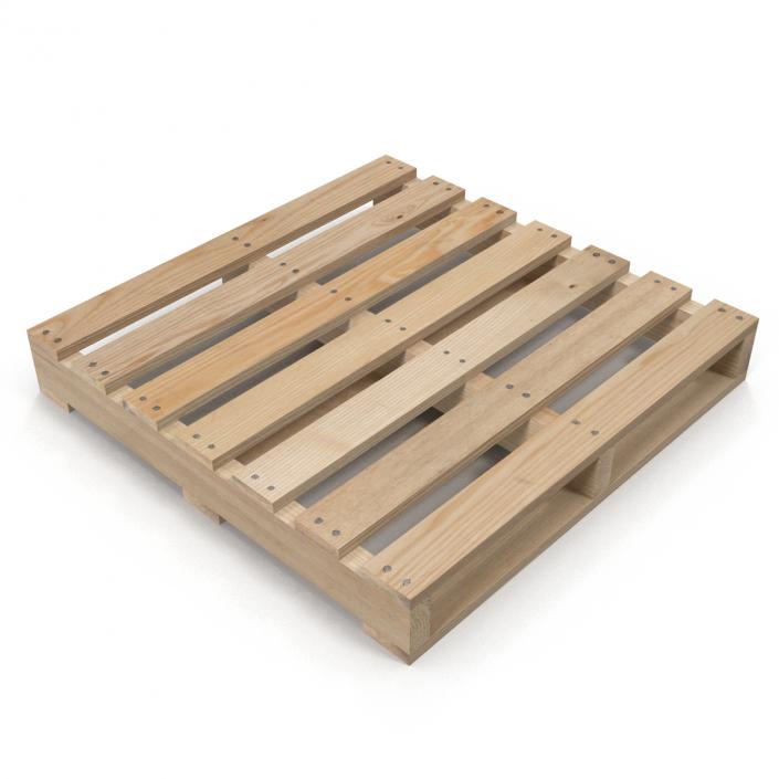 3D Wooden Pallet model