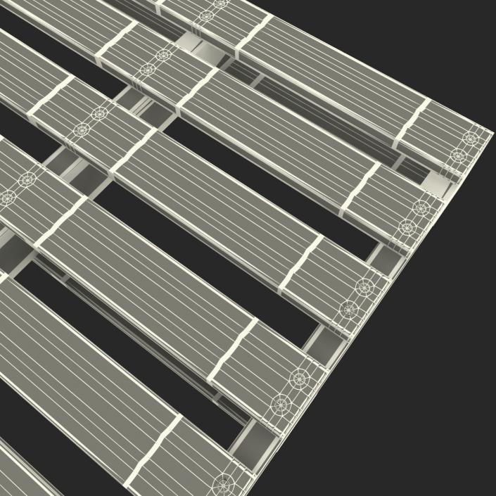 3D Wooden Pallet model