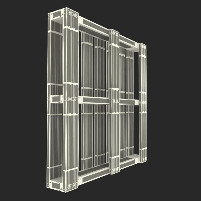 3D Wooden Pallet model