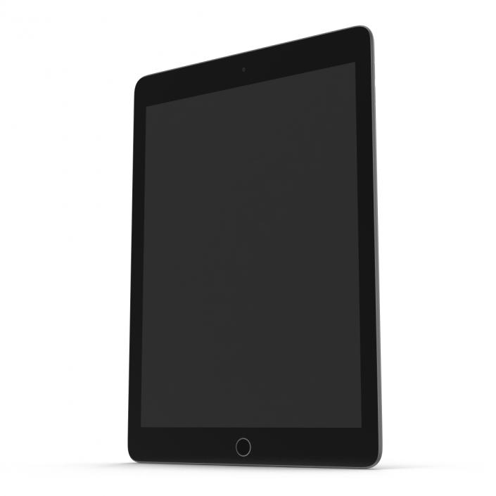 3D iPad Air 2 Space Gray