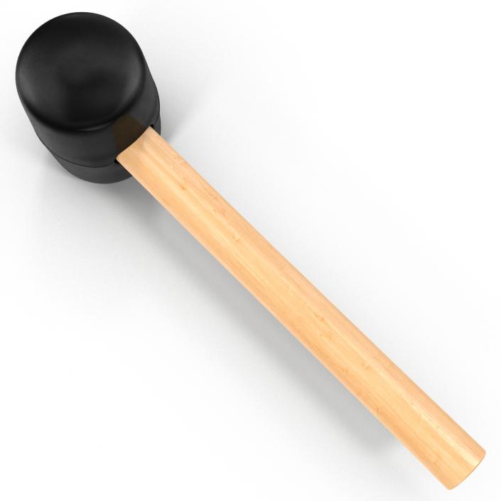 3D Rubber Mallet model