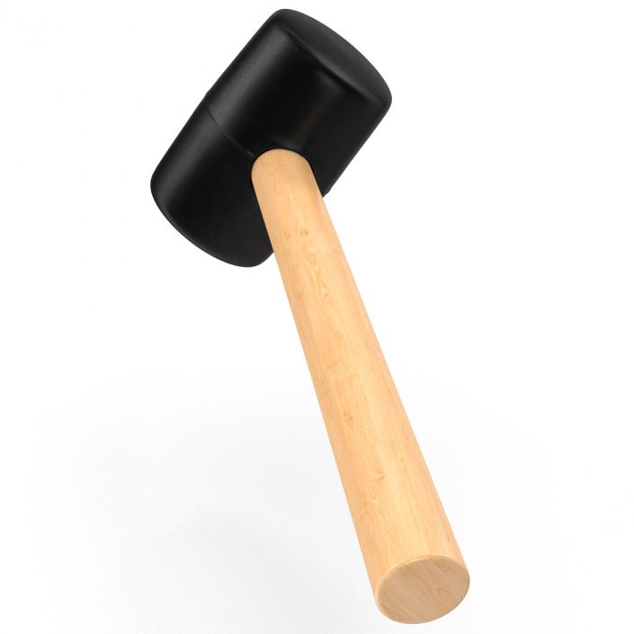 3D Rubber Mallet model